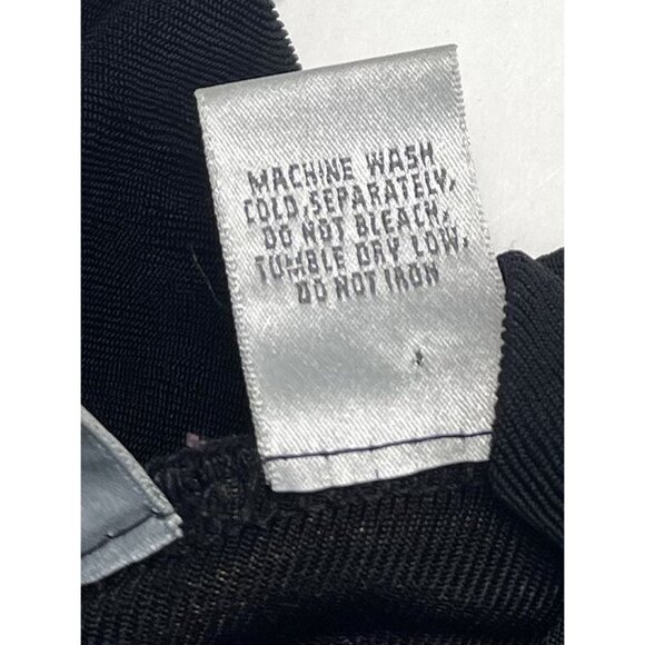 CHICO'S Travelers Womens SIZE 2 LARGE Black Cowl Neck L/S Knit SHIRT Top EUC - Picture 7 of 7